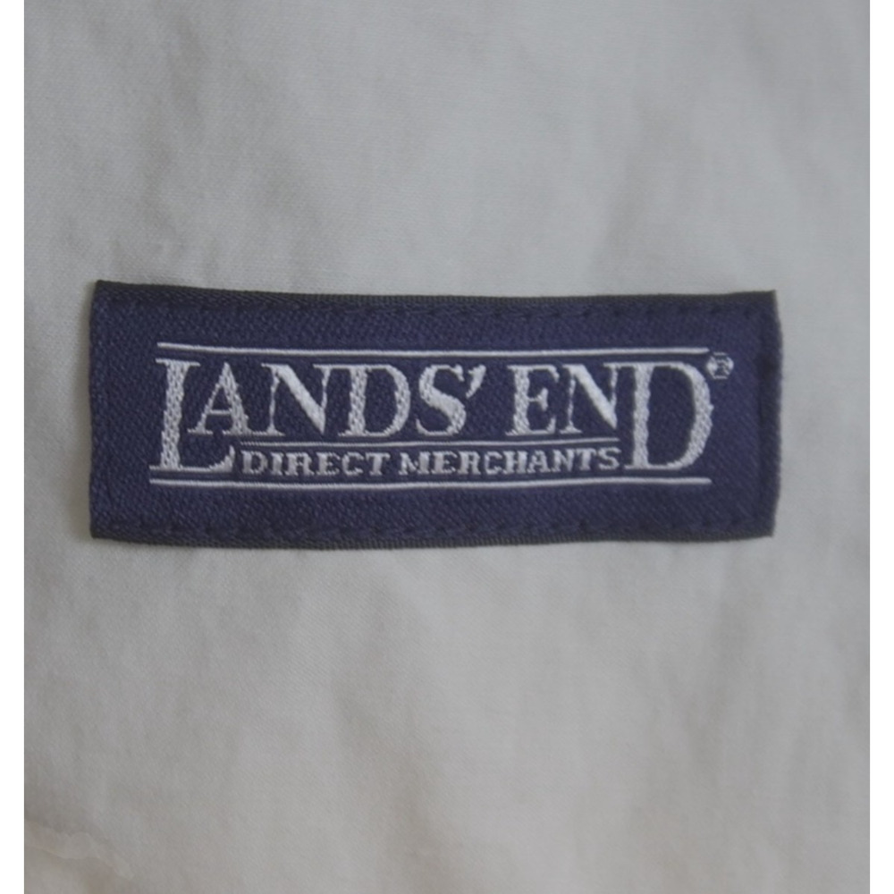 Vintage Lands’ End Men’s XL Ivory Cotton Safari Field Car Coat - Picture 2 of 14